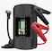 Green Lion 12V Jump Starter, 12000mAh, Power Bank, Flash Light, Air Compressor, USB-C Input 5V/3A, 9V/2A, 12V/1.5A, Jump Starter 20 Times, Air Pump for 5 Tires, 150 PSI, Black
