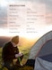 Green Lion GT3-PLUS Camping Tent, 2-3 Person Capacity, 190T Polyester Fly, 5.0mm Fiberglass Poles, UV Protection, Ventilated Mesh, Windproof Rope, 200&times;150&times;115 cm Expanded Size, Beige
