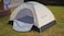 Green Lion GT3-PLUS Camping Tent, 2-3 Person Capacity, 190T Polyester Fly, 5.0mm Fiberglass Poles, UV Protection, Ventilated Mesh, Windproof Rope, 200&times;150&times;115 cm Expanded Size, Beige
