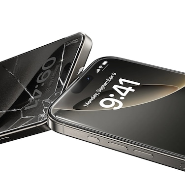 واقي شاشة Green Lion متوافق مع iPhone 16 Pro Max Albert AR، صلابة 9H، مضاد لبصمات الأصابع والغبار، سريع الاستجابة، مقاوم للخدش والصدمات - شفاف