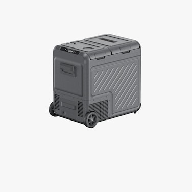 Green Lion GFC 55 Car Fridge 55L Capacity Temperature Range Plus 20 to Minus 22 Degrees DC 12V and 24V Input R134a Refrigerant Quiet Operation Touch Control Panel Interior Light Child Safety Lock