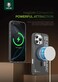 جرين لايون كفر ماجسيف ألترا متوافق مع iPhone 16 Pro، جذب مغناطيسي قوي، تصميم رياضي، حماية فائقة ضد الصدمات، حواف مقاومة للخدوش، مقاوم للبصمات - أسود تيتانيوم
