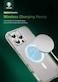 Green Lion Ultra Clear Compatible with MagSafe Case for iPhone 16 Pro Max, Camera Protection, Anti-Scratch, Grease Resistant, Strong Magnets, Drop Protection, Anti-Yellow

