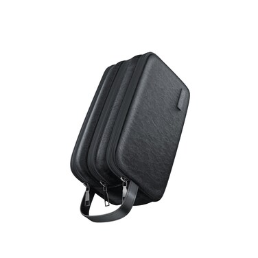 حقيبة كلاتش لوسيد من جرين ليون، تصميم أنيق وعملية، ثلاثة أقسام، جيوب شبكية، داخلية من الميكروفايبر، سحاب معدني فاخر، جلد PU مقاوم للماء، أسود
