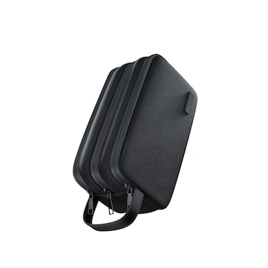 حقيبة كلاتش مونيار من جرين ليون، تصميم أنيق وعملية، ثلاثة أقسام، جيوب شبكية، داخلية من الميكروفايبر، سحاب معدني فاخر، جلد PU مقاوم للماء، لمسة مات، أسود
