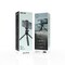 Green Lion Mini Tripod with Phone Holder, 360&deg; Rotation, 90&deg; Tilt Ball Head, 2-Angle Adjustable, Non-Slip Feet, 2.5kg Load Capacity, Universal Compatibility, Black
