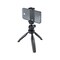 Green Lion Mini Tripod with Phone Holder, 360&deg; Rotation, 90&deg; Tilt Ball Head, 2-Angle Adjustable, Non-Slip Feet, 2.5kg Load Capacity, Universal Compatibility, Black
