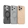 Green Lion Matte MagSafe X Case for iPhone 16 Pro, Metal Buttons, Camera Protection, Comfortable Grip, Skin-Like Texture, Military-Grade Durability (Desert Titanium)
