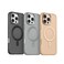 Green Lion Compatible With iPhone 16 Pro Matte Compatible With MagSafe X Case, Metal Buttons, Camera Protection, Comfortable Grip, Skin-Like Matte Case, Military-Grade (Gray)