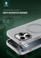 Green Lion Compatible With iPhone 16 Pro Matte Compatible With MagSafe X Case, Metal Buttons, Camera Protection, Comfortable Grip, Skin-Like Matte Case, Military-Grade (Gray)