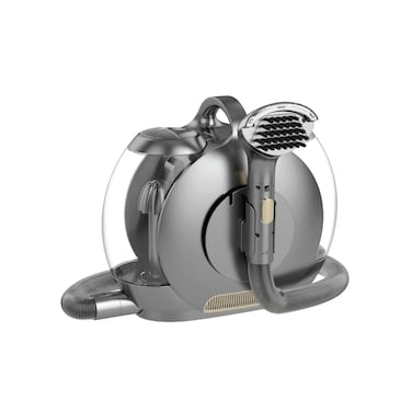 Green Lion Snail Carpet Cleaner 450W, 2L Clean Water Tank, 1.4L Dirty Water Tank, 55&deg;C Hot Water, Eco &amp; Heat Modes, 5m Cable, 13,000 PA Suction, 38,000 RPM, Self-Cleaning Tube, Gray
