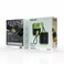 Green Lion Trave-X Power Bank, durable PC material, 10000mAh battery capacity, foldable AC plug, fast charging, compact and portable design for efficient travel power - Olive Green
