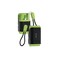 Green Lion Trave-X Power Bank, durable PC material, 10000mAh battery capacity, foldable AC plug, fast charging, compact and portable design for efficient travel power - Olive Green
