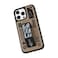 جرين لايون كفر ماجسيف Grip Pro لهاتف iPhone 16 Pro/Pro Max، قبضة جلدية قابلة للطي، قوة مغناطيسية 3800gs، حماية من السقوط وامتصاص الصدمات، مقاوم للخدوش (تيتانيوم صحراوي)
