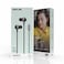 Green Lion Stereo X70 Wired Earphone 1.2m Type C, Comfortable to Wear, Built-in Microphone, Volume Control, Voice Assistant, In-Ear Design, 10 mm Speaker, 98 &plusmn; 3 dB Sensitivity
