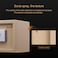 Deli Home Office Hotel Mini Electronic Security Lock Box Wall Cabinet Safety Box - Gold