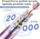 COSLUS C40 Nail Drill Machine Electric: Professional Manicure &amp; Pedicure Tools for Acrylic Gel Dip Powder Nails, Comapct Nail Polishing Set with Bits &amp; Sanding Bands, Home Salon Use, Purple
