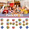 20-Pack Mini Cube Party Favors - Fun Puzzle Toys for Kids, Classroom Rewards, Birthday Goody Bag Fillers, Stress Relief Gifts, Brain Teasers, Travel Toys, and Office Desk Accessories