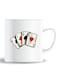 Premium Quality Two Sided Printed Coffee Mug Tea Cup Aces 2 For Home Office, Kids Men Women