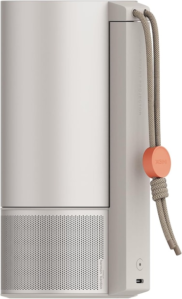 XGIMI Mogo 3 Pro 1080P Mini Projector With Powerbase Stand, Google TV With Licensed Netflix, Build-In Adjustable Stand, Portable Projector, 450 Iso Lumens