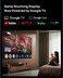 XGIMI AURA 2 (New)  4K Ultra Short Throw Laser Projector, Google TV OS w/ Built-in Netflix, Prime Video, YouTube, 2760 ANSI Lumens, 60W Harman/Kardon Speakers Dolby ATMOS, Theater-Like Performance