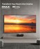 XGIMI AURA 2 (New)  4K Ultra Short Throw Laser Projector, Google TV OS w/ Built-in Netflix, Prime Video, YouTube, 2760 ANSI Lumens, 60W Harman/Kardon Speakers Dolby ATMOS, Theater-Like Performance