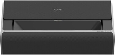 XGIMI AURA 2 (New)  4K Ultra Short Throw Laser Projector, Google TV OS w/ Built-in Netflix, Prime Video, YouTube, 2760 ANSI Lumens, 60W Harman/Kardon Speakers Dolby ATMOS, Theater-Like Performance