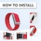 WHOOP 5.0 One/Peak Ultra-soft Nylon Sport Band Compatible   Breathable, Durable &amp; Secure Fit Strap   NOT for Gen 4