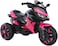 Lovely Baby LB 5188EL 12V Ride-On Bike for Kids, Leather Seat, EVA Wheels, Fun Ride-On for Ages 2-5 Years - Pink