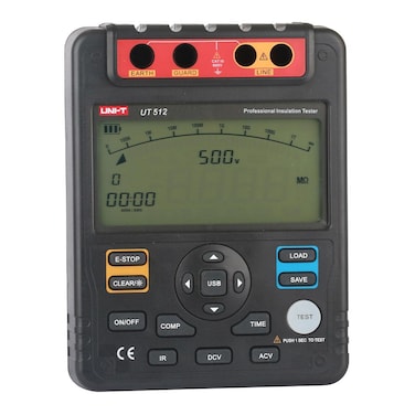 Terminator Insulation Resistance Tester Test Voltage 500V to 2500V Insulation Resistance 100GO &amp; USB Interface
