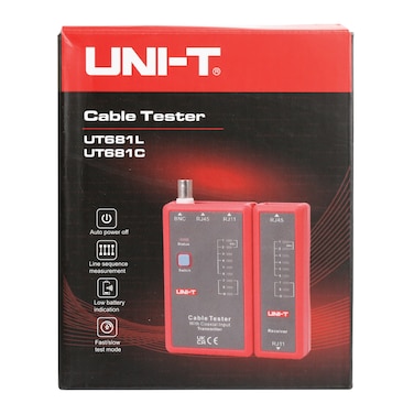 Terminator Wire Tester RJ 45/RJ 11/BNC