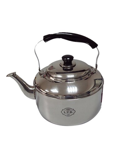 Stainless Steel Whistling Kettle &ndash; Silver, Durable &amp; Classic Design