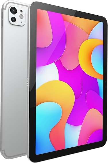 Oteeto Tab 15 Dual SIM, 8GB RAM, 512GB, 5G, Grey (10 Inch Display, iOS Style Operating System, Octa Core Processor, Flip Cover &amp; Keyboard, Android 13, 6000 mAh, 8MP Front, 13 MP Rear)