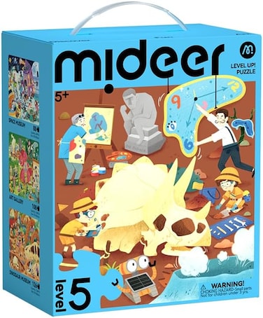 Mideer - 3-in-1 Level Up Puzzle - Exhibition - Level 5