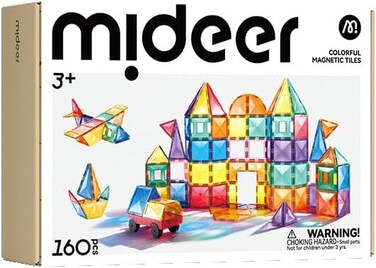 Mideer - Prism Magnetic Tiles - 160pcs