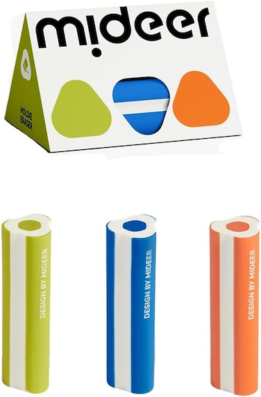 Mideer - Holdie Erasers &ndash; 3 pcs