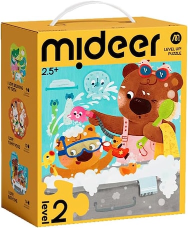 Mideer - 3-in-1 Level Up Puzzle - Good Habits - Level 2
