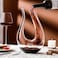 U Shape Wine Decanter - Hand Blown, Lead-Free Crystal Glass Decanter (1.2L)
