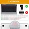 EU/UK Layout English Language Silicone Keyboard Cover Compatible with MacBook New Air 13.6" &amp; 15.3" M3/M2 &amp; MacBook New Pro 14.2" &amp; 16.2" M4/M3/M2/M1 Release 2024/2023/2022/2021" Black