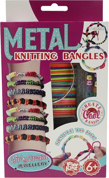 Metal Knitting Bangles Kits