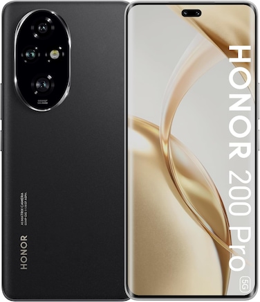 Honor 200 Pro Dual SIM, 12GB RAM, 512GB, 5G, Black - Middle East Version