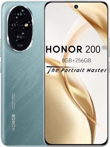 HONOR 200 5G Dual SIM   8GB RAM 256GB ROM Emerald Green - International Version