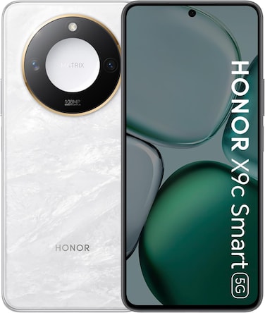 HONOR X9c Smart 5G 12GB RAM 256GB Dual SIM Moonlight White - UAE Version