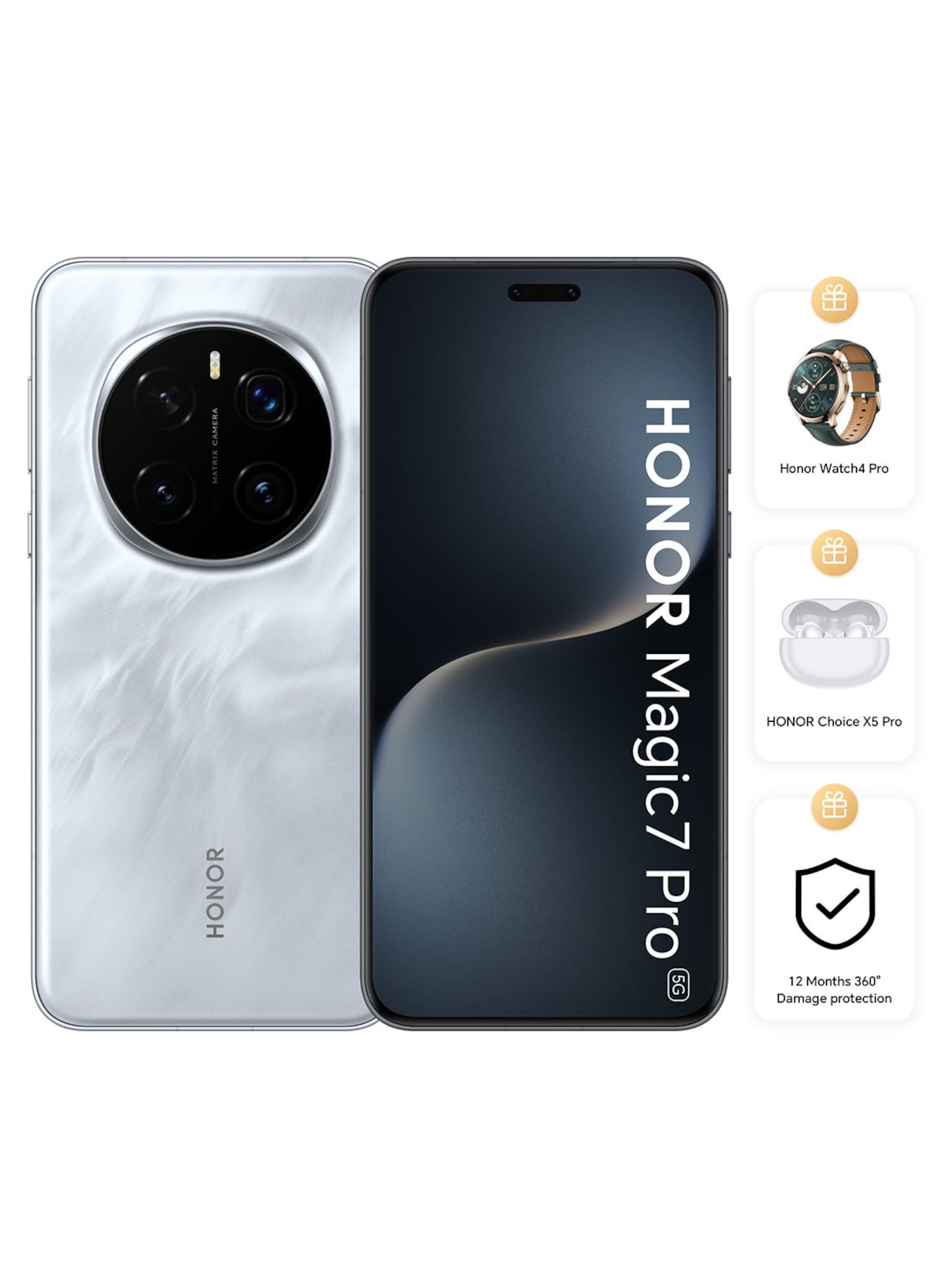 Buy Honor Magic 7 Pro Dual SIM 5G Lunar Shadow Grey 12GB RAM