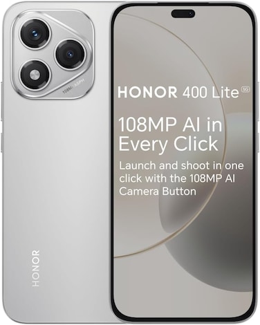 Honor 400 lite 5G Dual SIM, 12GB RAM 256GB ROM Velvet Grey - International Version