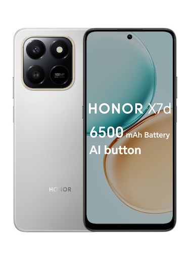Honor X7d Dual SIM 8GB RAM 256GB 4G Meteor Silver - International Version