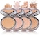 Girlactik USA.Glow Highlighter Blusher Illuminating Powder, Pearlescent Shimmer, Velvet Finish, Controls Oil, Lightweight, Buidable-Bronze