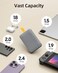 VOLTME Hypercore 10K Sling Power Bank 10000mAh with Built-in Type C Cable PD 22.5W Fast Charging Multi-Device Battery Pack for iPhone 15 Pro Max, iPad Pro, S24 Ultra, AirPods, Android Devices