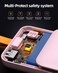 VOLTME Hypercore 10K Sling Power Bank 10000mAh with Built-in Type C Cable PD 22.5W Fast Charging Multi-Device Battery Pack for iPhone 15 Pro Max, iPad Pro, S24 Ultra, AirPods, Android Devices