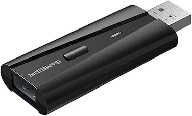 محول ألعاب لاسلكي من GameSir لدعم لوحة المفاتيح والماوس، متوافق مع PS5 وXbox وأجهزة تحكم DualShock، تجربة لعب سلسة، استجابة منخفضة التأخير، توصيل وتشغيل - أسود
